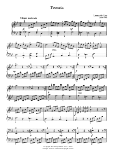 Toccata von Leonardo Leo (Download) 