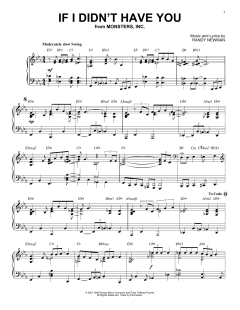 If I Didn't Have You [Jazz version] von Randy Newman (Download) 