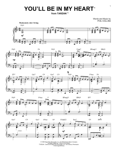 You'll Be In My Heart [Jazz version] von Phil Collins (Download) 