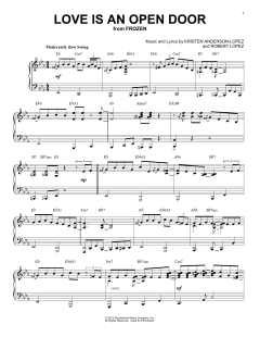 Love Is An Open Door [Jazz version] von Robert Lopez (Download) 