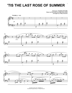 'Tis The Last Rose Of Summer [Classical version] von Traditional (Download) 