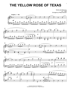 The Yellow Rose Of Texas [Classical version] von Traditional (Download) 