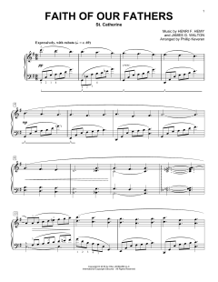 Faith Of Our Fathers [Classical version] von Henri F. Hemy (Download) 
