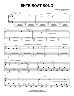 Skye Boat Song [Classical version] von Robert Louis Stevenson (Download) 