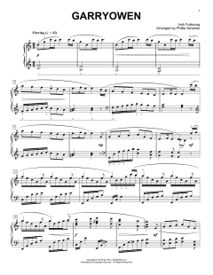 Garryowen [Classical version] von Irish Folksong (Download) 