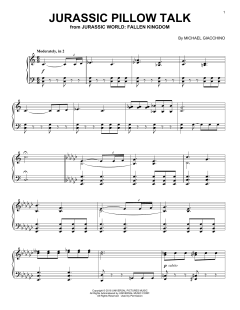 Jurassic Pillow Talk von John Williams (Download) 