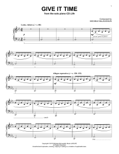 Give It Time von Michele McLaughlin (Download) 