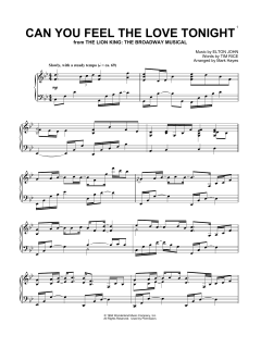 Can You Feel The Love Tonight von Elton John (Download) 
