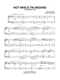 Not While I'm Around von Stephen Sondheim (Download) 