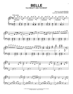 Belle von Alan Menken (Download) 