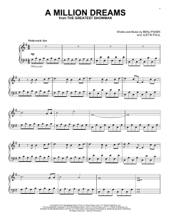 A Million Dreams von Benj Pasek (Download) 