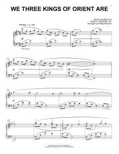We Three Kings Of Orient Are [Classical version] von Jr., John H. Hopkins (Download) 