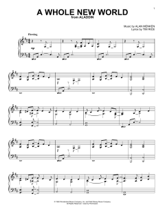 A Whole New World von Tim Rice (Download) 