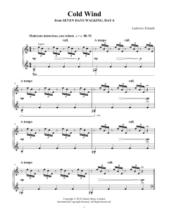 Cold Wind von Ludovico Einaudi (Download) 