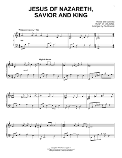 Jesus Of Nazareth, Savior And King von Hugh W. Dougall (Download) 