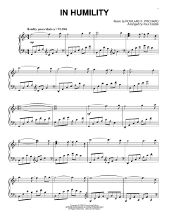 In Humility von Rowland H. Prichard (Download) 