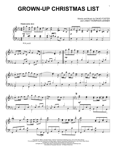 Grown-Up Christmas List von Amy Grant (Download) 