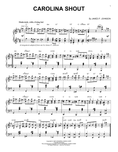 Carolina Shout [Jazz version] (Download) 