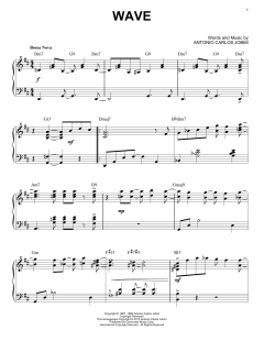 Wave [Jazz version] von Antonio Carlos Jobim (Download) 