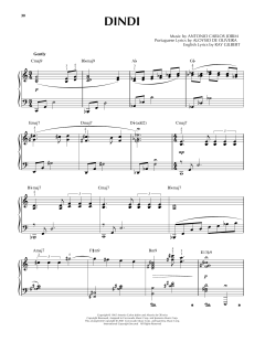 Dindi [Jazz version] von Ray Gilbert (Download) 