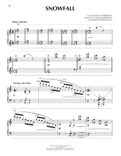 Snowfall [Jazz version] von Tony Bennett (Download) 