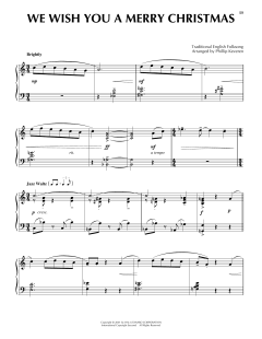 We Wish You A Merry Christmas [Jazz version] von Traditional English Folksong (Download) 