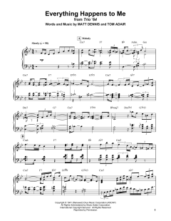 Everything Happens To Me von Bill Evans (Download) 
