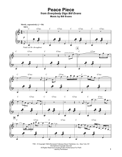 Peace Piece von Bill Evans (Download) 