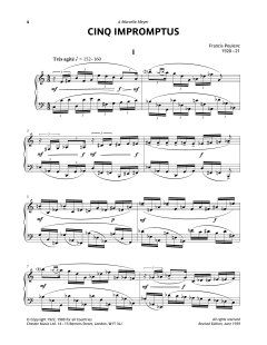Five Impromptus -  I. Tres Agite (Download) 