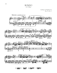 Rondo In C Major, Op. 51, No. 1 (Download) 