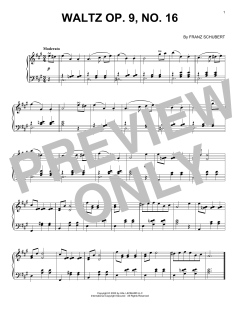 Waltz, Op. 9, No. 16 (Download) 