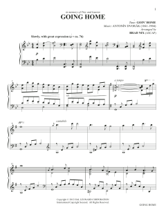 Going Home von Antonin Dvorak (Download) 
