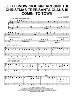 Let It Snow!/Rockin' Around the Christmas Tree/Santa Claus Is Comin' To Town von Jule Styne (Download) 