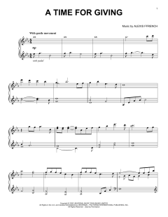 A Time For Giving von Alexis Ffrench (Download) 