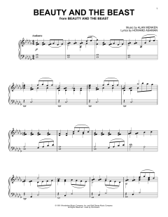 Beauty And The Beast [Classical version] von Alan Menken (Download) 