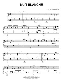 Nuit Blanche von Stephan Moccio (Download) 