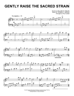 Gently Raise The Sacred Strain von Paul Cardall (Download) 