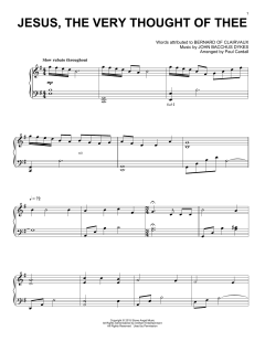 Jesus, The Very Thought Of Thee von Paul Cardall (Download) 