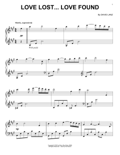 Love Lost... Love Found von David Lanz (Download) 