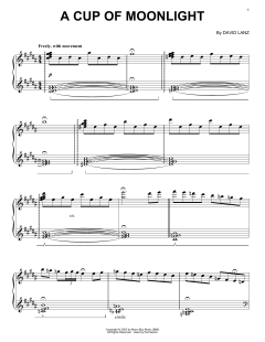 A Cup Of Moonlight von David Lanz (Download) 