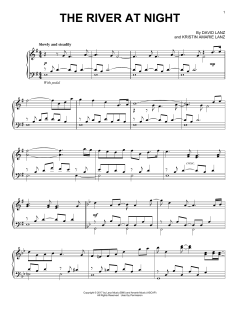 The River At Night von David Lanz (Download) 