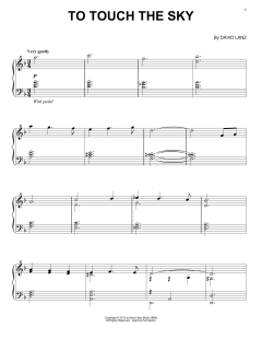 To Touch The Sky von David Lanz (Download) 