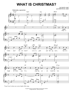 What Is Christmas? von David Lanz (Download) 