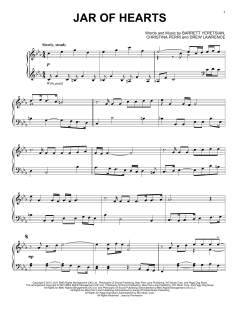 Jar Of Hearts [Classical version] von Christina Perri (Download) 