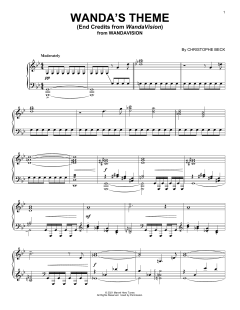 Wanda's Theme (End Credits from WandaVision) von Christophe Beck (Download) 
