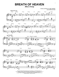 Breath Of Heaven (Mary's Song) [Jazz version] von Amy Grant (Download) 