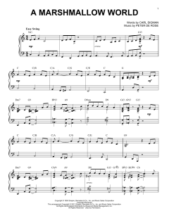 A Marshmallow World [Jazz version] von Carl Sigman (Download) 