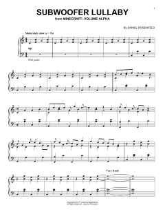 Subwoofer Lullaby von Daniel Rosenfeld (Download) 