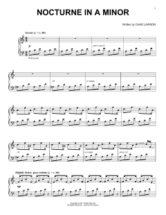 Nocturne In A Minor (Download) 