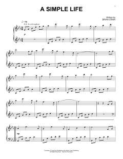 A Simple Life von Brian Crain (Download) 